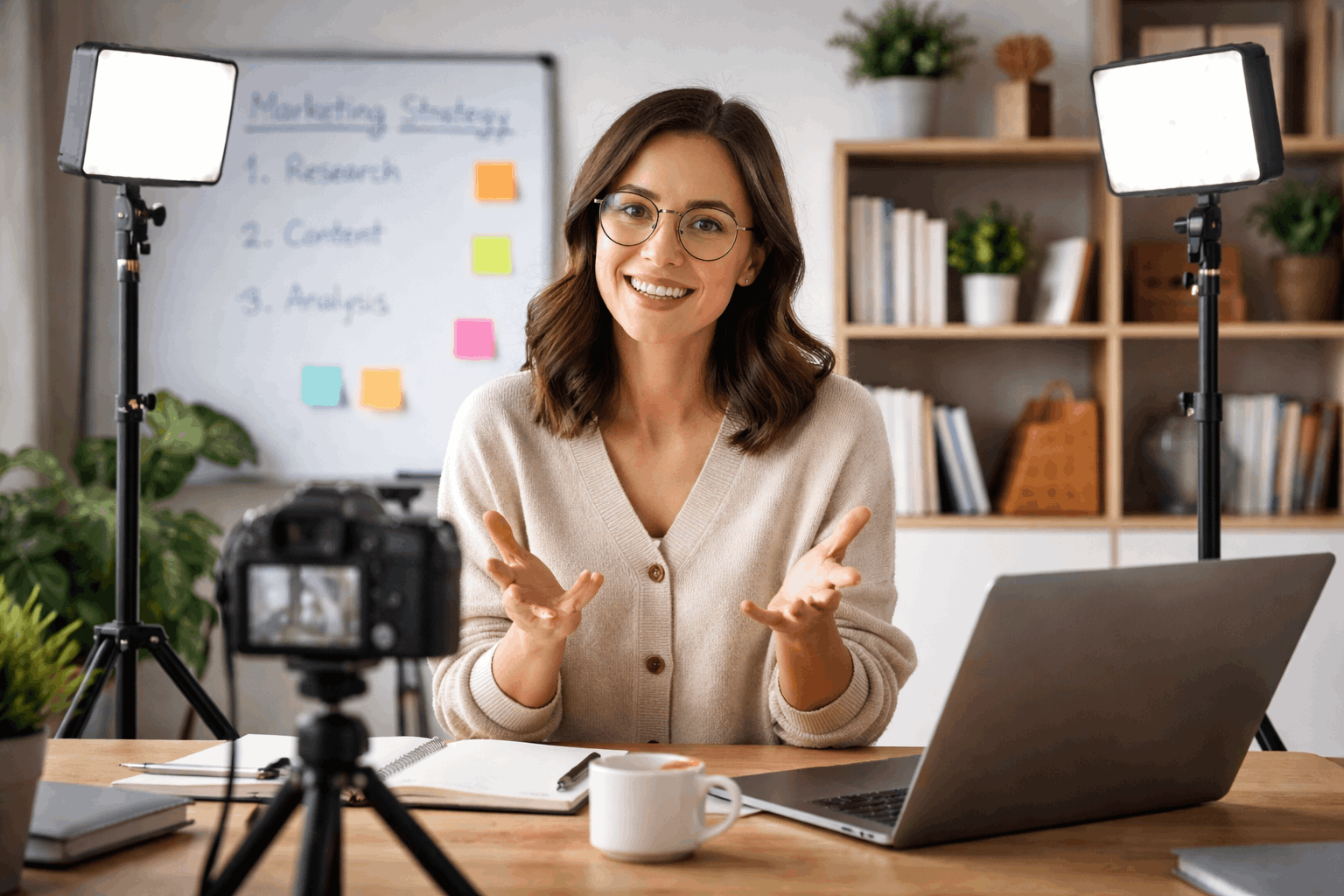 Best Lighting for Online Courses Recorded at Home
