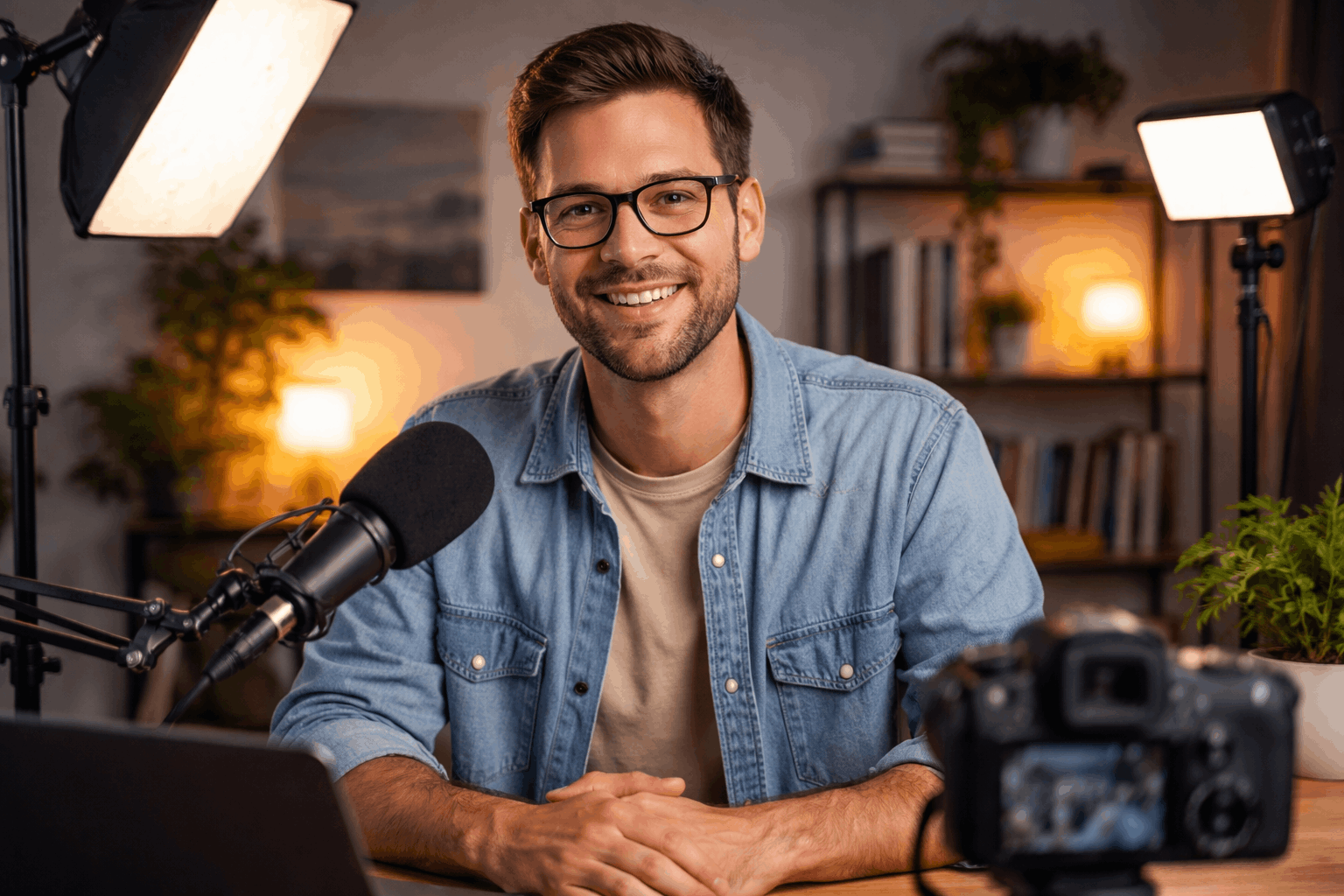 Lighting Tips for Glasses Wearers on Camera