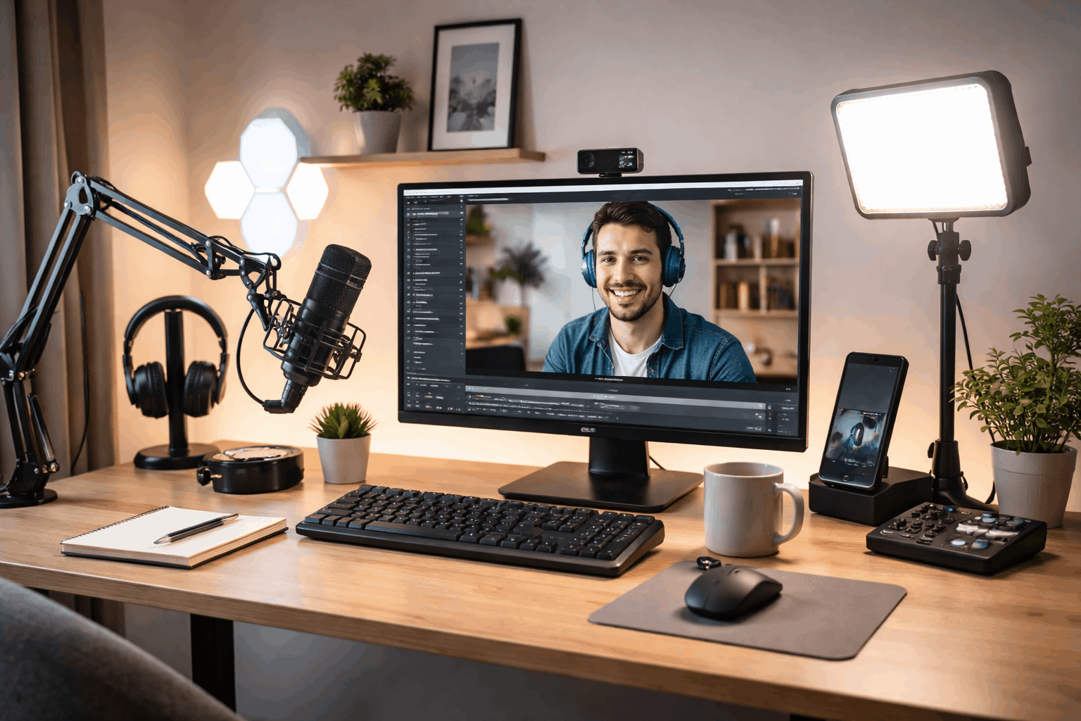 Best Desk Setup for Home Content Creators