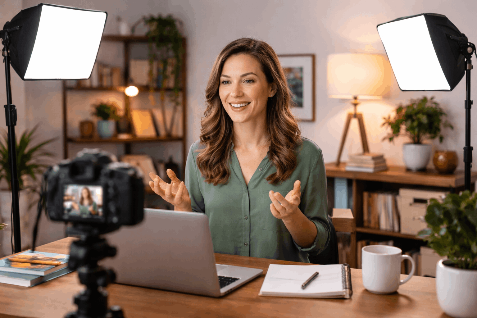 Best Lighting for Online Courses Recorded at Home