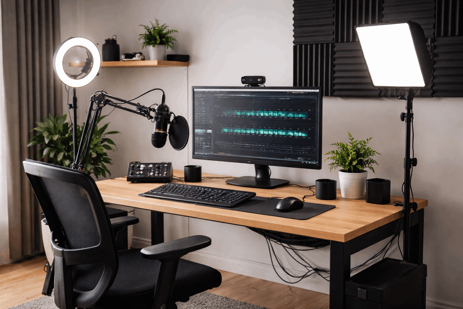 Desk Ergonomics for Long Recording Sessions