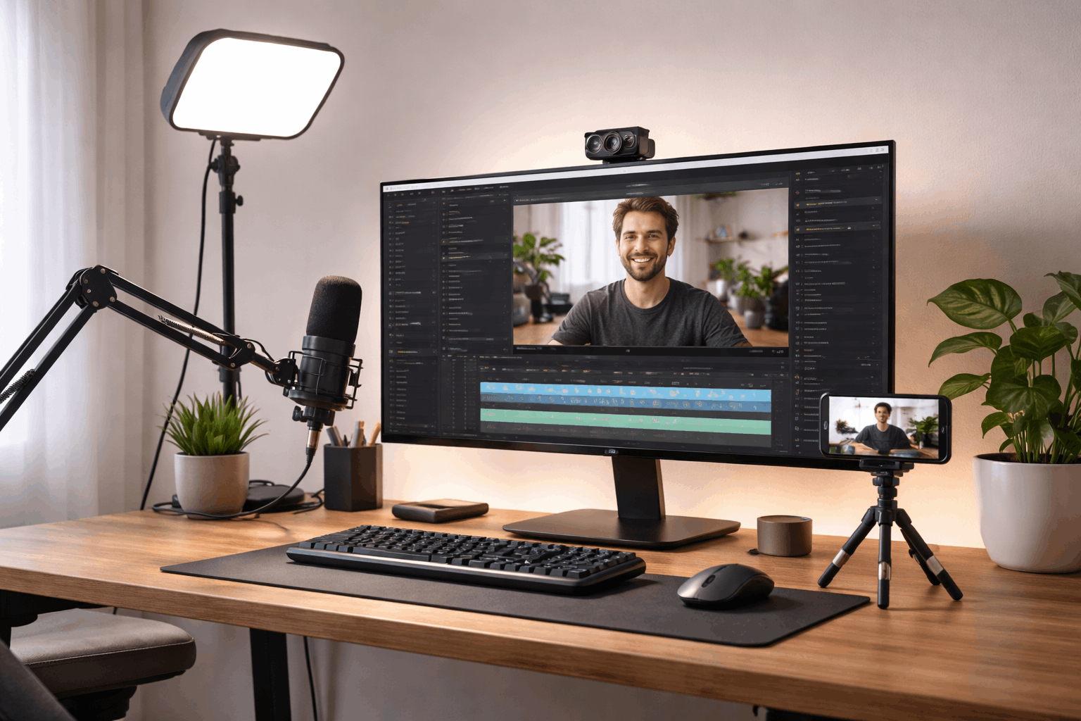 Best Desk Setup for Home Content Creators