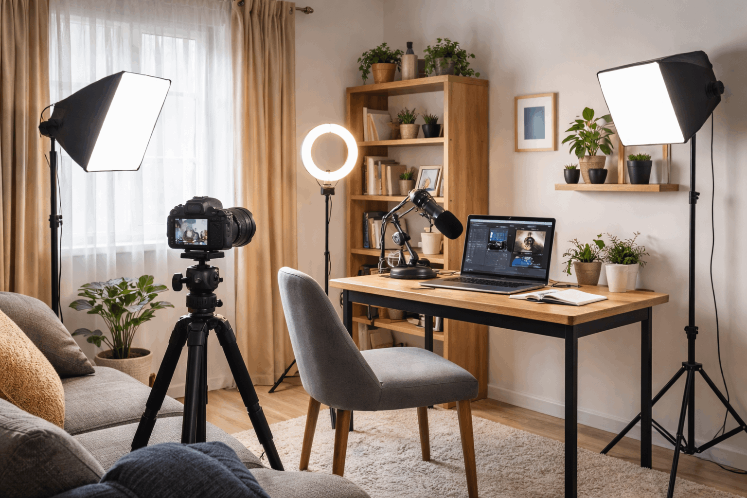 How to Build a Creator Setup Without a Dedicated Room