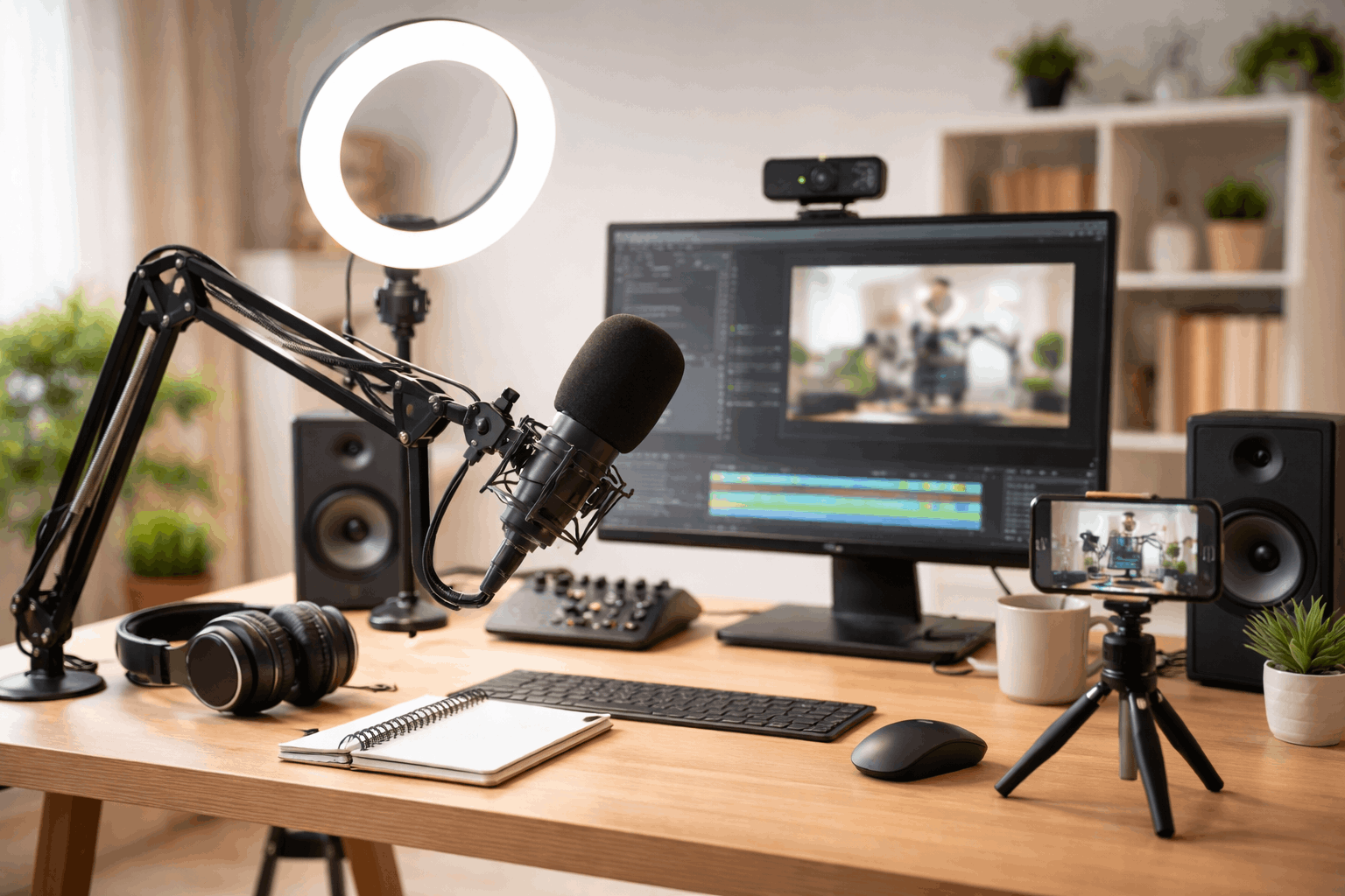 Simple Setup Ideas for Daily Content Creation