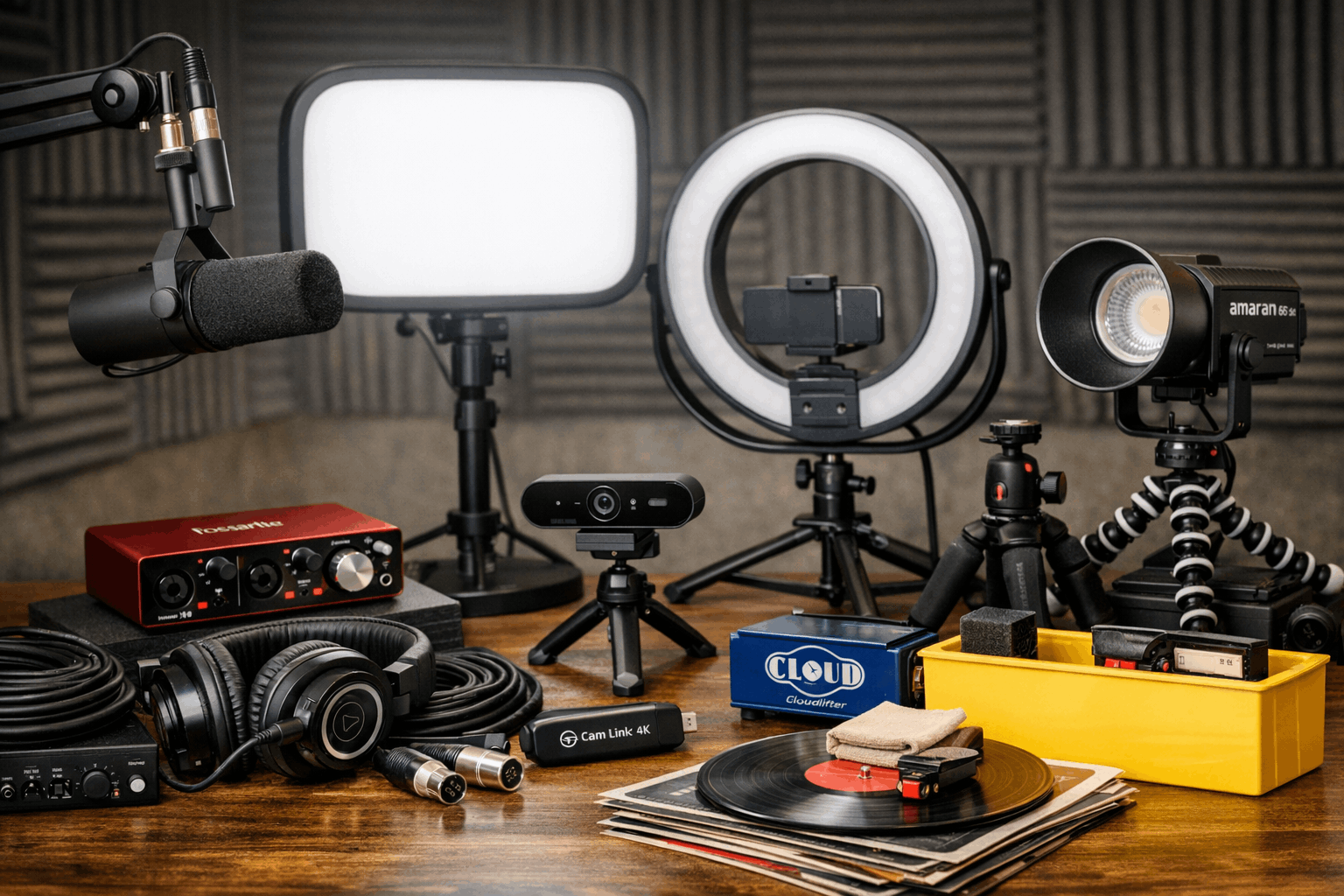 Best Accessories for Home Recording Setups