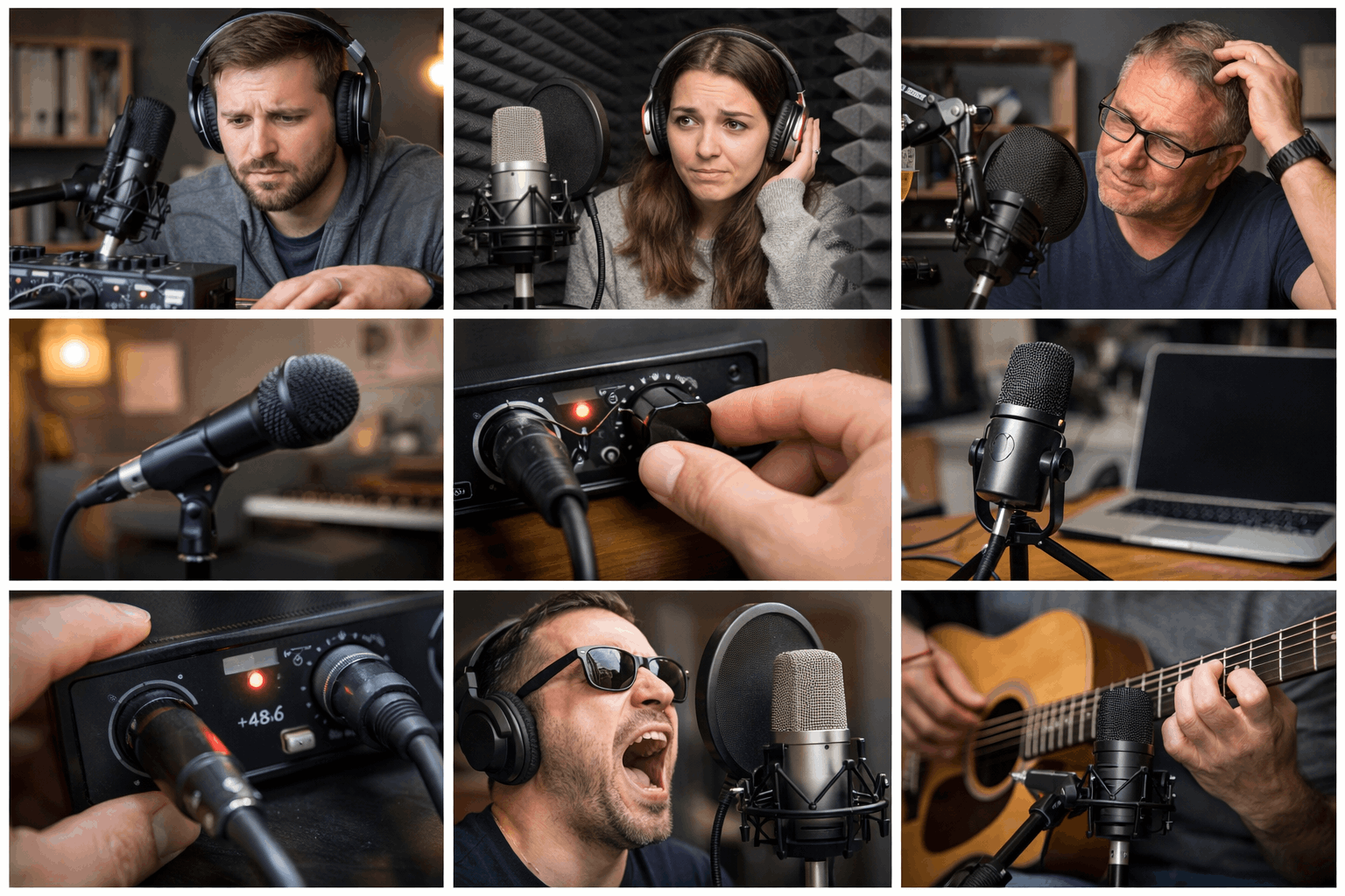 Condenser Microphone Myths for Home Users